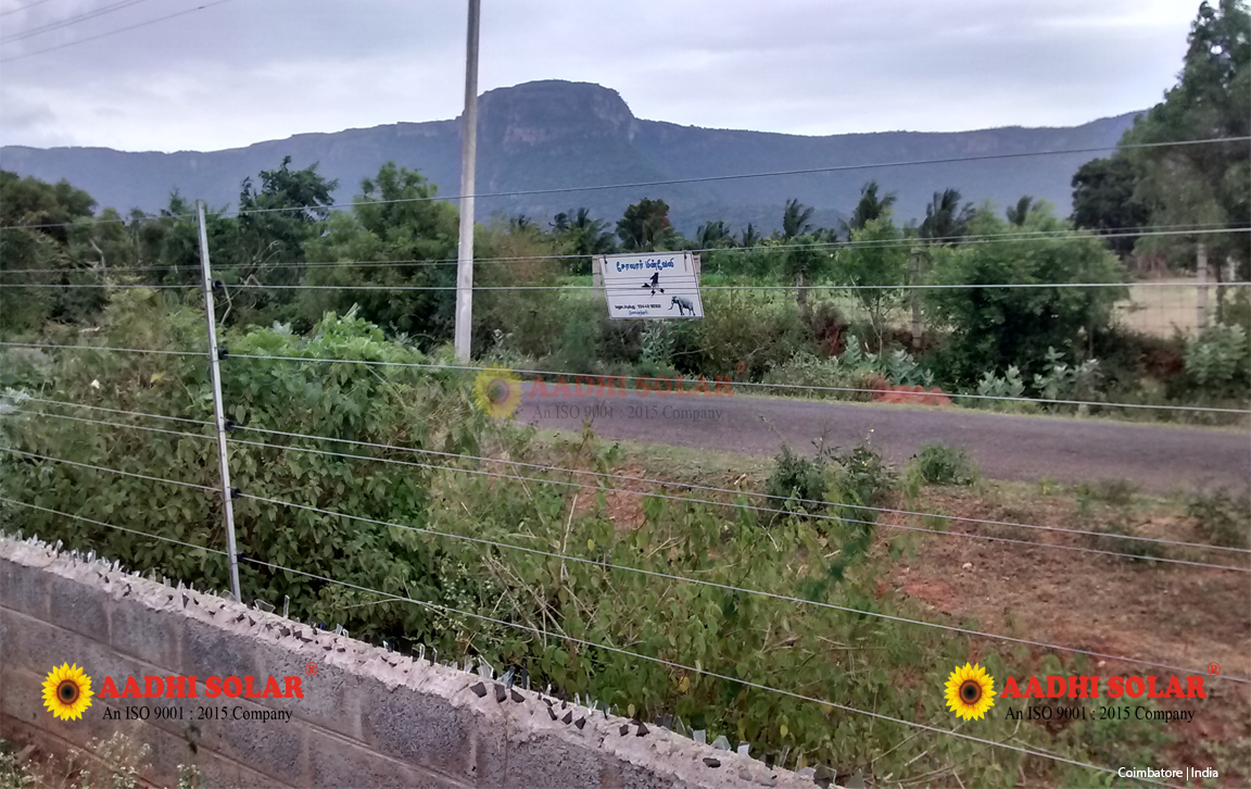 Aadhi Solar Fencing Coimbatore  | Coimbatore Solar Fencing Company