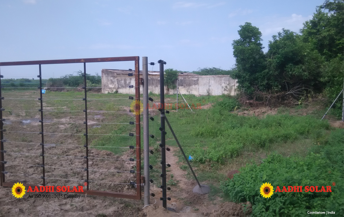 Aadhi Solar Fencing Coimbatore  | Coimbatore Solar Fencing Company