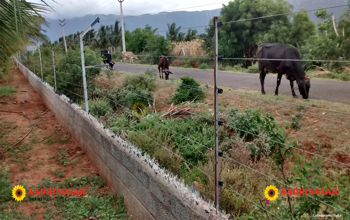 Aadhi Solar Fencing Coimbatore | Coimbatore Fencing Company