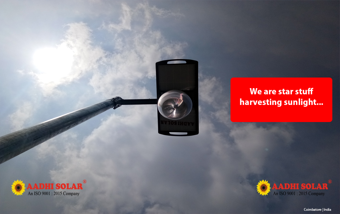 Aadhi Solar  Street Light manufacture in india | Coimbatore | Chennai